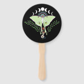 Luna Moth Handwaaier (Achterkant)