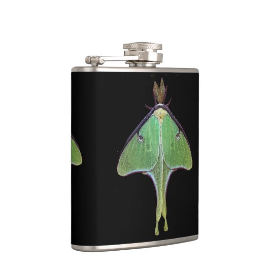 Luna Moth Heupfles (Rechts)