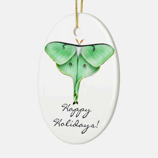 Luna Moth Holiday Ornament (Links)