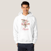 Luna Moth Hoodie (Voorkant volledig)