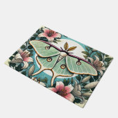 Luna Moth illustratie lelie motten Deurmat (Schuin)