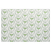 Luna Moth in Victoriaans schildpad Stof (Fat Quarter)