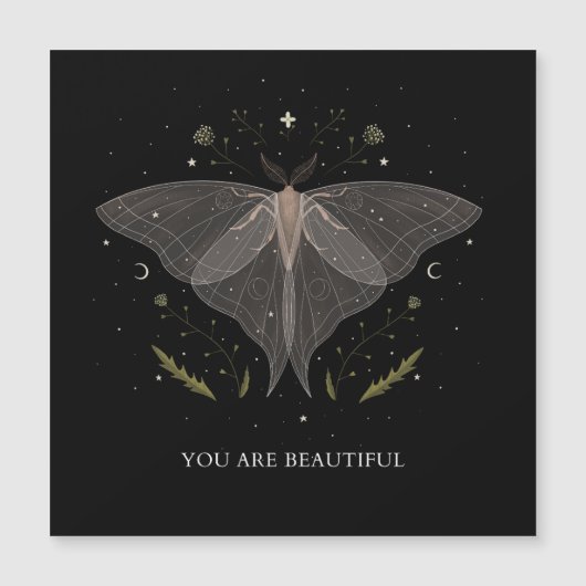 Luna Moth- Je bent mooi (Voorkant)