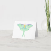 Luna Moth Kaart (Voorkant)