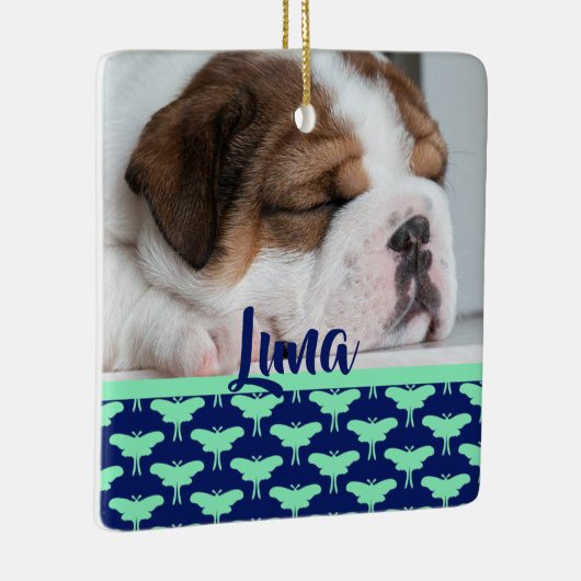 Luna Moth Keramisch Ornament (Rechts)