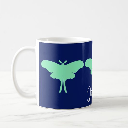 Luna Moth Koffiemok (Links)