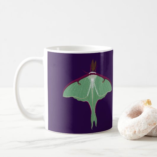 Luna Moth Koffiemok (Met donut)