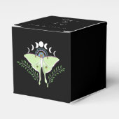 Luna Moth maanfasen Bedankdoosjes (Voorkant Zijde)