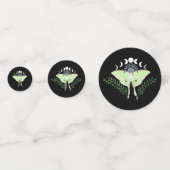 Luna Moth maanfasen Confetti (Voorkanten)