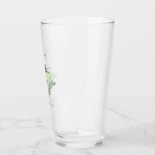 Luna Moth maanfasen Glas (Links)