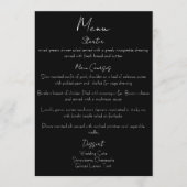 Luna Moth maanfasen Menu (Voorkant)