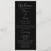 Luna Moth maanfasen Programmakaart (Voorkant)