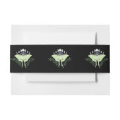 Luna Moth maanfasen Uitnodigingen Wikkel (Voorkant Voorbeeld)