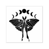 Luna Moth maanfasen Zelfinktende Stempel (Design)