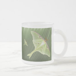 Luna Moth Matglas Koffiemok