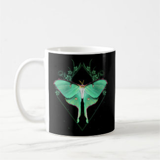 Luna Moth Mooie Vlinder Insecten Thema Koffiemok
