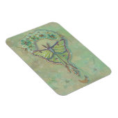 Luna moth moon ontwerp van Renee Lavoie Magneet (Rechterzijde)