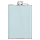 Luna Moth Moon Witte Kat Groen Heupfles (Achterkant)