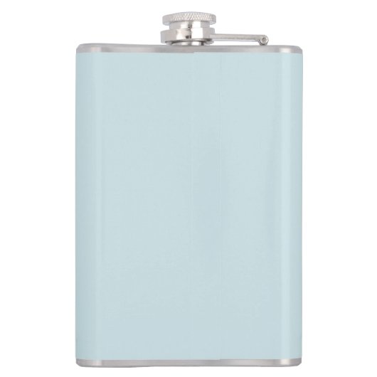 Luna Moth Moon Witte Kat Groen Heupfles (Achterkant)