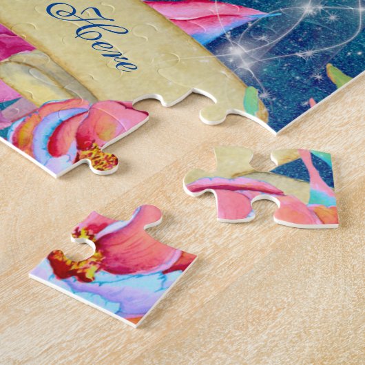 Luna Moth Mystical Night Journey Legpuzzel (Zijkant)