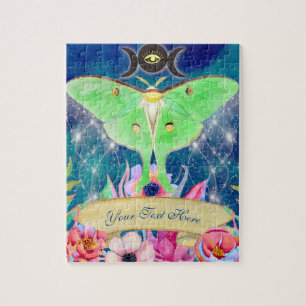 Luna Moth Mystical Night Journey Legpuzzel