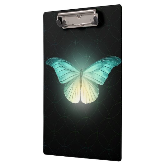 Luna Moth on Black Klembord (Links)