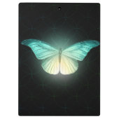 Luna Moth on Black Klembord (Achterkant)