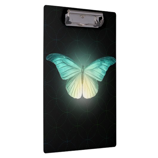 Luna Moth on Black Klembord (Rechts)