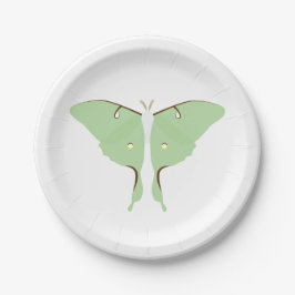 Luna Moth - Papieren Borden Bordje