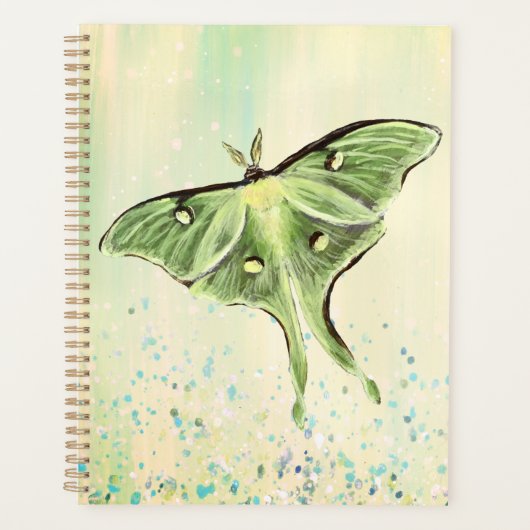 Luna Moth Planner (Voorkant)