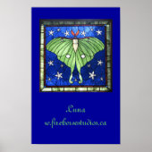 Luna Moth Poster (Voorkant)