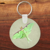 Luna Moth Sleutelhanger (Voorkant)