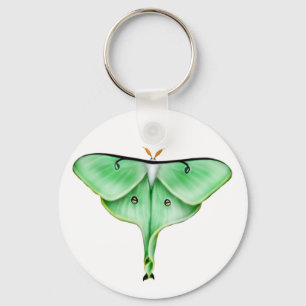 Luna Moth Sleutelhanger