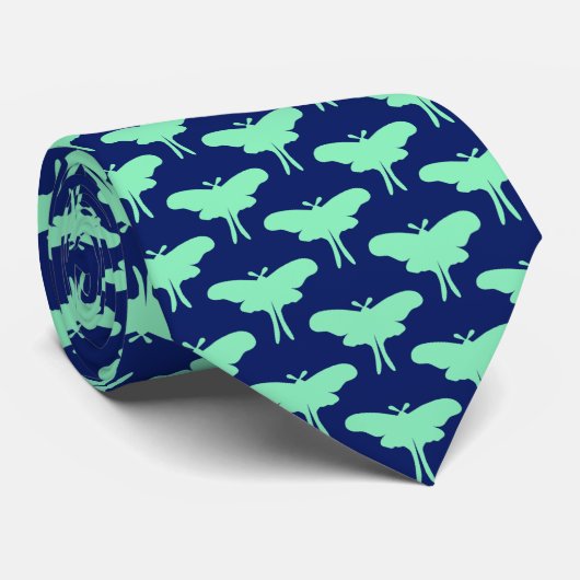 Luna Moth Stropdas (Opgerold)