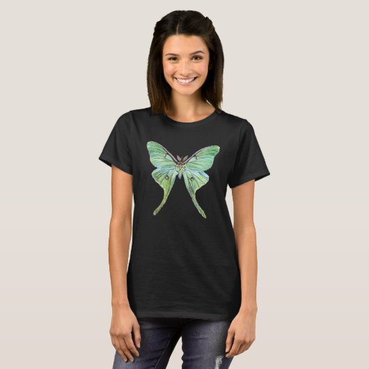 Luna Moth T-Shirt (Voorkant volledig)