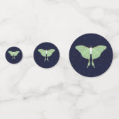 Luna Moth - Tafel Confetti (Voorkanten)
