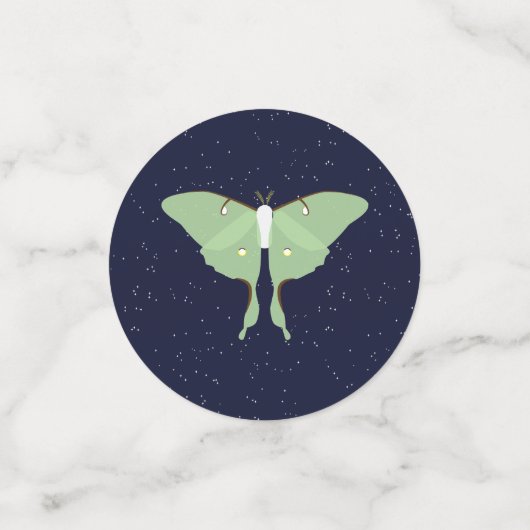 Luna Moth - Tafel Confetti (Kleine voorkant)
