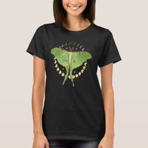 Luna Moth Therian Grunge Fairycore Esthetische Cot T-shirt