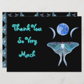 Luna Moth Triple Moon Dank je wel (Voorkant / Achterkant)