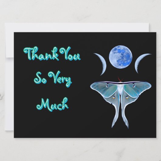 Luna Moth Triple Moon Dank je wel (Voorkant)