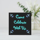 Luna Moth Triple Moon komt met ons vieren Kaart (Staand voorkant)