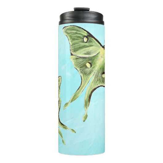 Luna Moth Waterfles Thermosbeker (Voorkant)