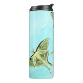 Luna Moth Waterfles Thermosbeker (Gedraaid links)