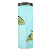 Luna Moth Waterfles Thermosbeker (Achterkant)