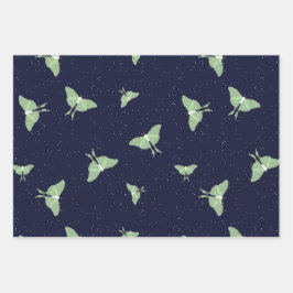 Luna Moths - Inpakpapier Vel