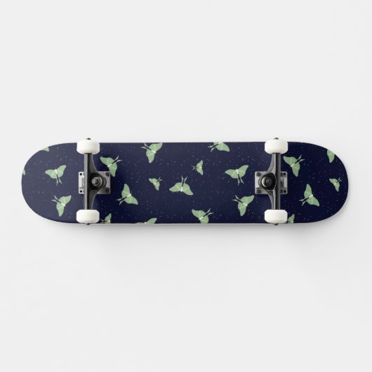 Luna Moths Skateboard (Horizontaal)
