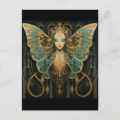 Luna mottengodin briefkaart (Voorkant)