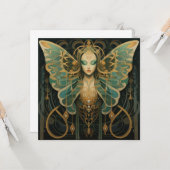 Luna mottengodin kaart (Voorkant / Achterkant in situ)