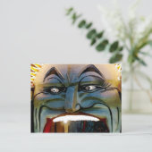 Luna Mouthful Briefkaart (Staand voorkant)