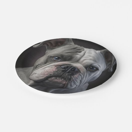 Luna Papieren Bordje (Gekanteld)